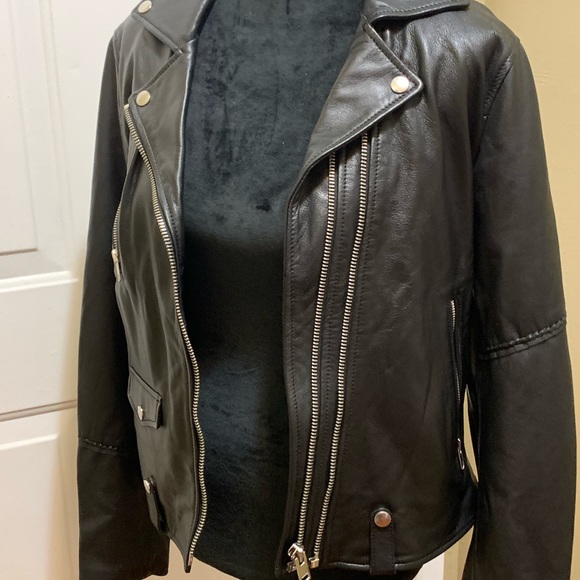….Diesel Leather Jacket M - Picture 1 of 16